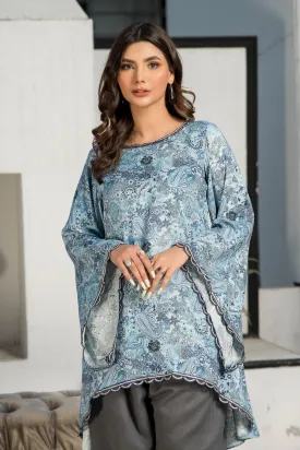 1PC Anarkali Digital Linen Shirt 52