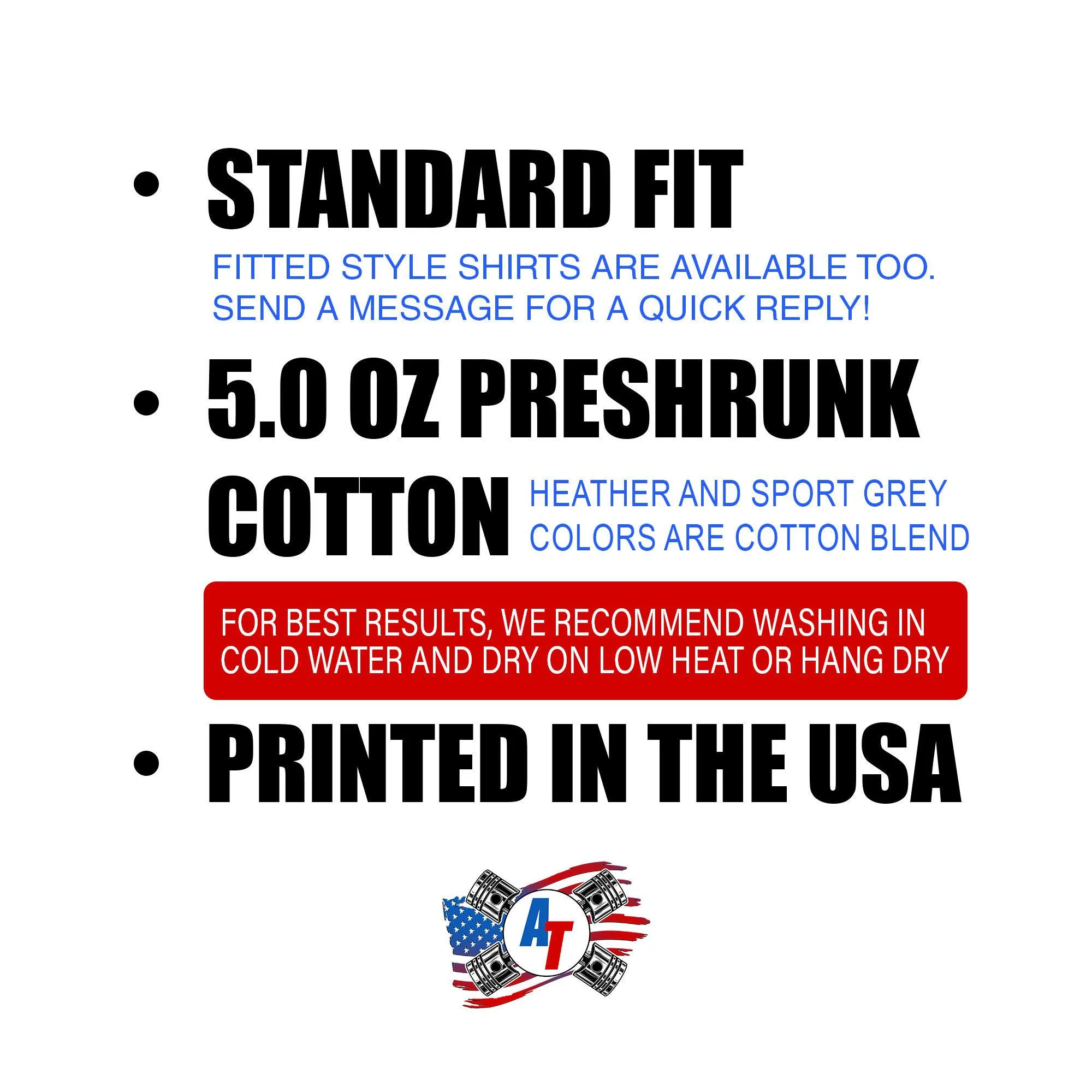 68 Mustang GT500 T-Shirt with American Flag design