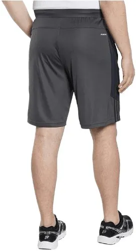 adidas Men's 3 Stripe Shorts with Zipper Pockets