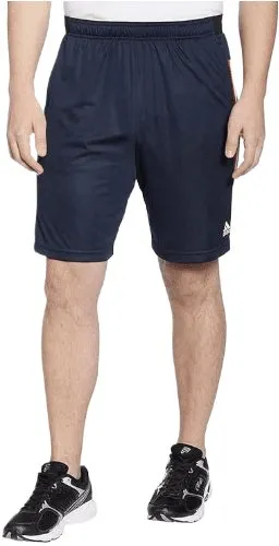 adidas Men's 3 Stripe Shorts with Zipper Pockets