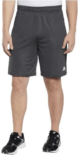 adidas Men's 3 Stripe Shorts with Zipper Pockets