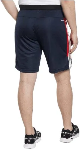 adidas Men's 3 Stripe Shorts with Zipper Pockets