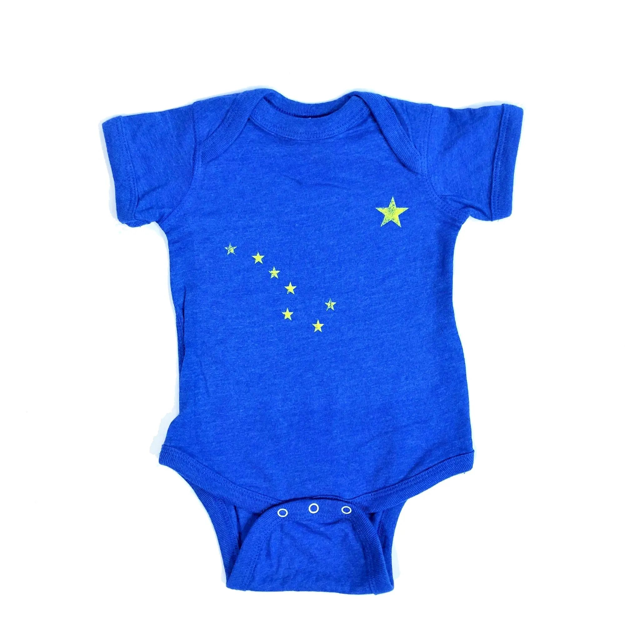 Alaska Flag Blue Baby Onesie