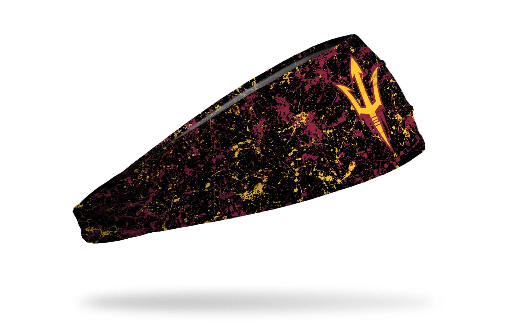 Arizona State University: Splatter Black Headband