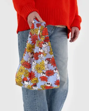 Baby Baggu Shopper Floral Snoopy