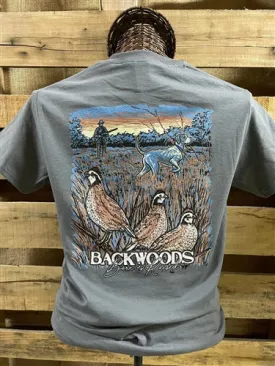 Backwoods Born & Raised Quail Country Comfort Colors Bright Unisex T Shirt