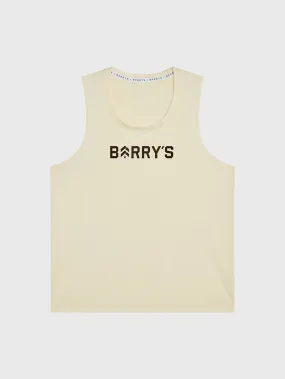 Barrys Vintage White Joey Tank Top – Classic Sleeveless Style with Retro Appeal