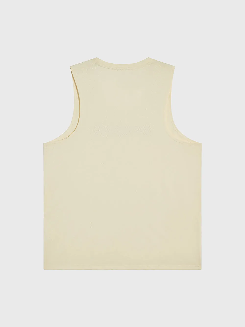 Barrys Vintage White Joey Tank Top – Classic Sleeveless Style with Retro Appeal