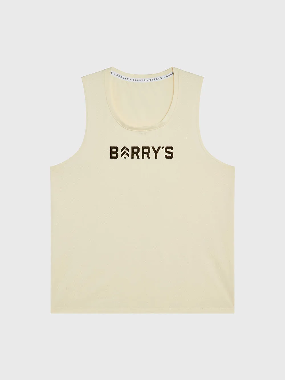 Barrys Vintage White Joey Tank Top – Classic Sleeveless Style with Retro Appeal