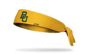 Baylor University: Logo Gold Tie Headband