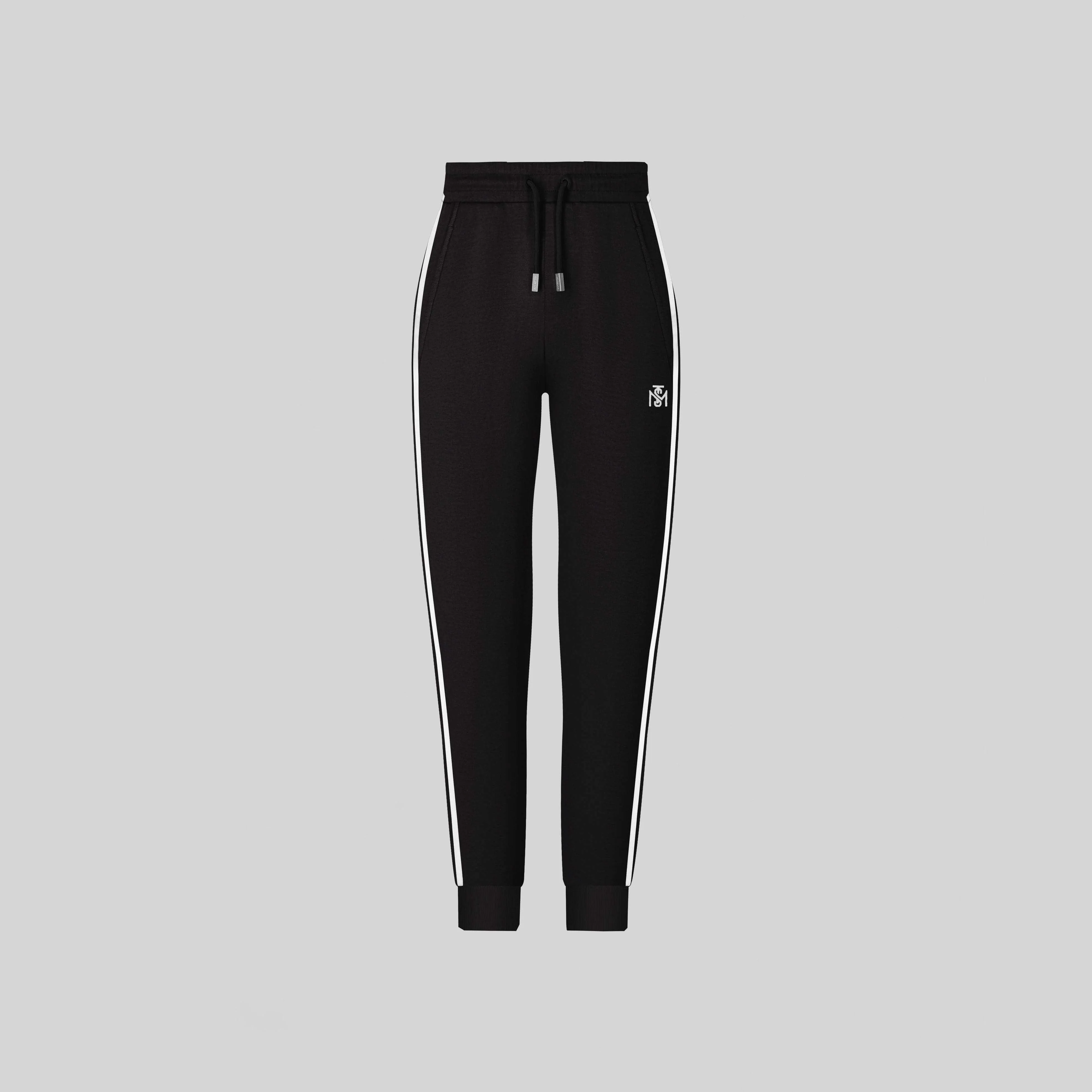 BERENICES BLACK SPORT TROUSERS