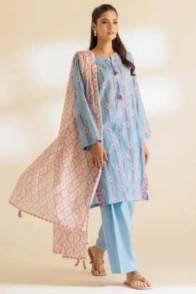 BLUE-LAWN-3 PIECE (6S24B3P228) BIN 94 R15