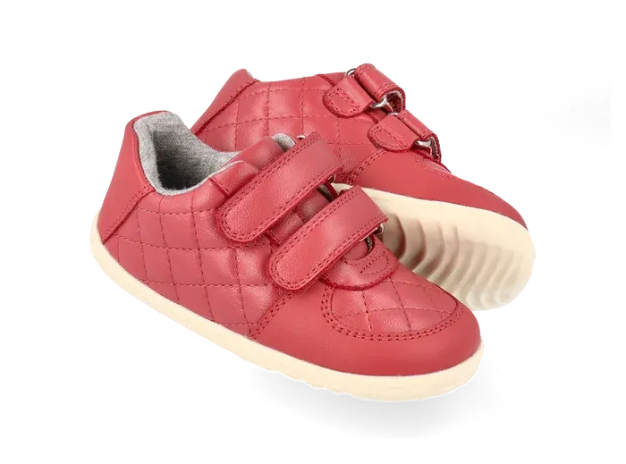 Bobux Step Up Stitch - Mineral Red