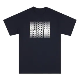 BRONZE 56K FADE TEE - NAVY