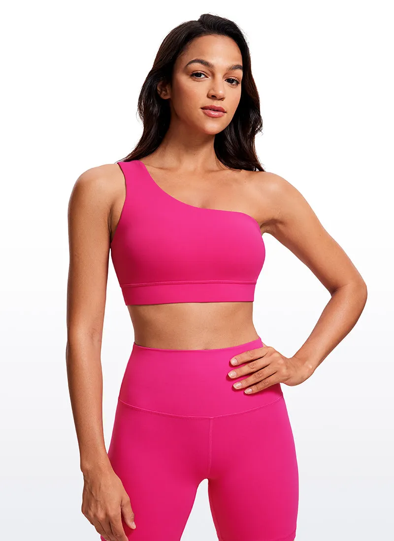 Butterluxe One Shoulder Sports Bra