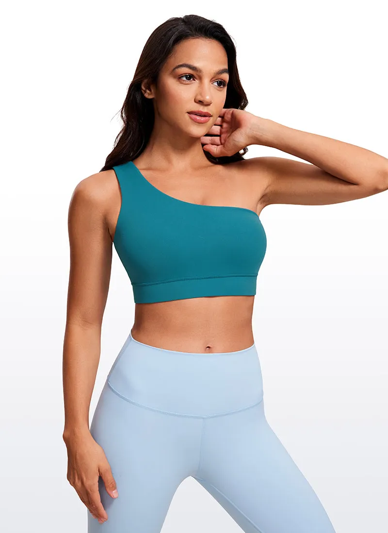 Butterluxe One Shoulder Sports Bra