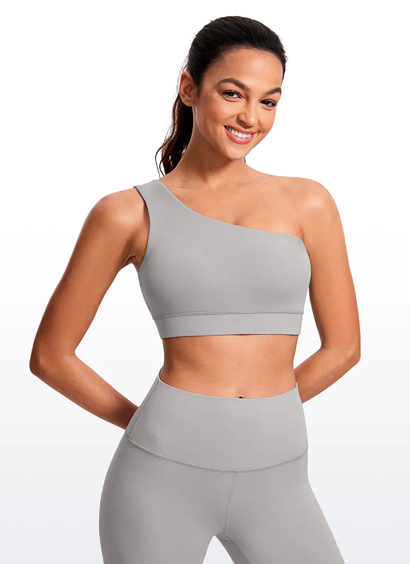 Butterluxe One Shoulder Sports Bra