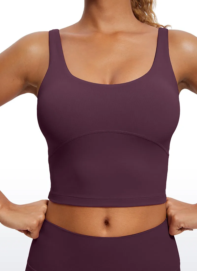 Butterluxe U Back Longline Built-in Bra Tanks