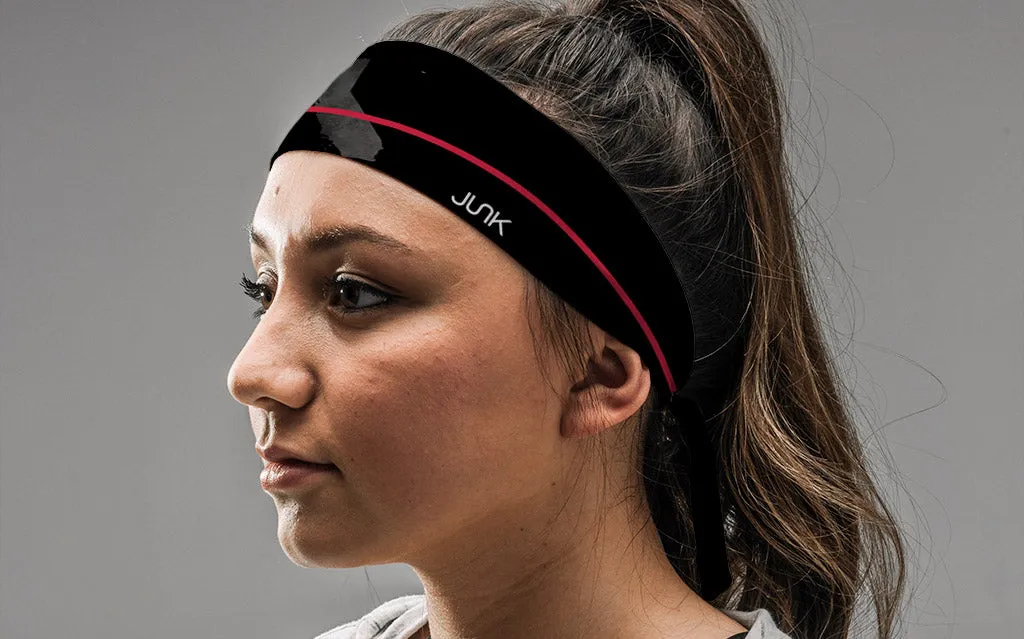 California Thin Red Line Tie Headband