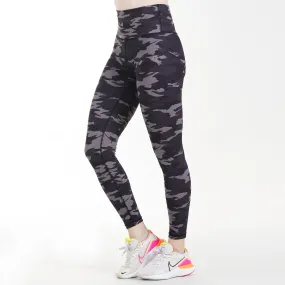 Camo Textured Leggings (Grey)