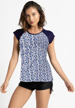 Cap Sleeve Rash Top