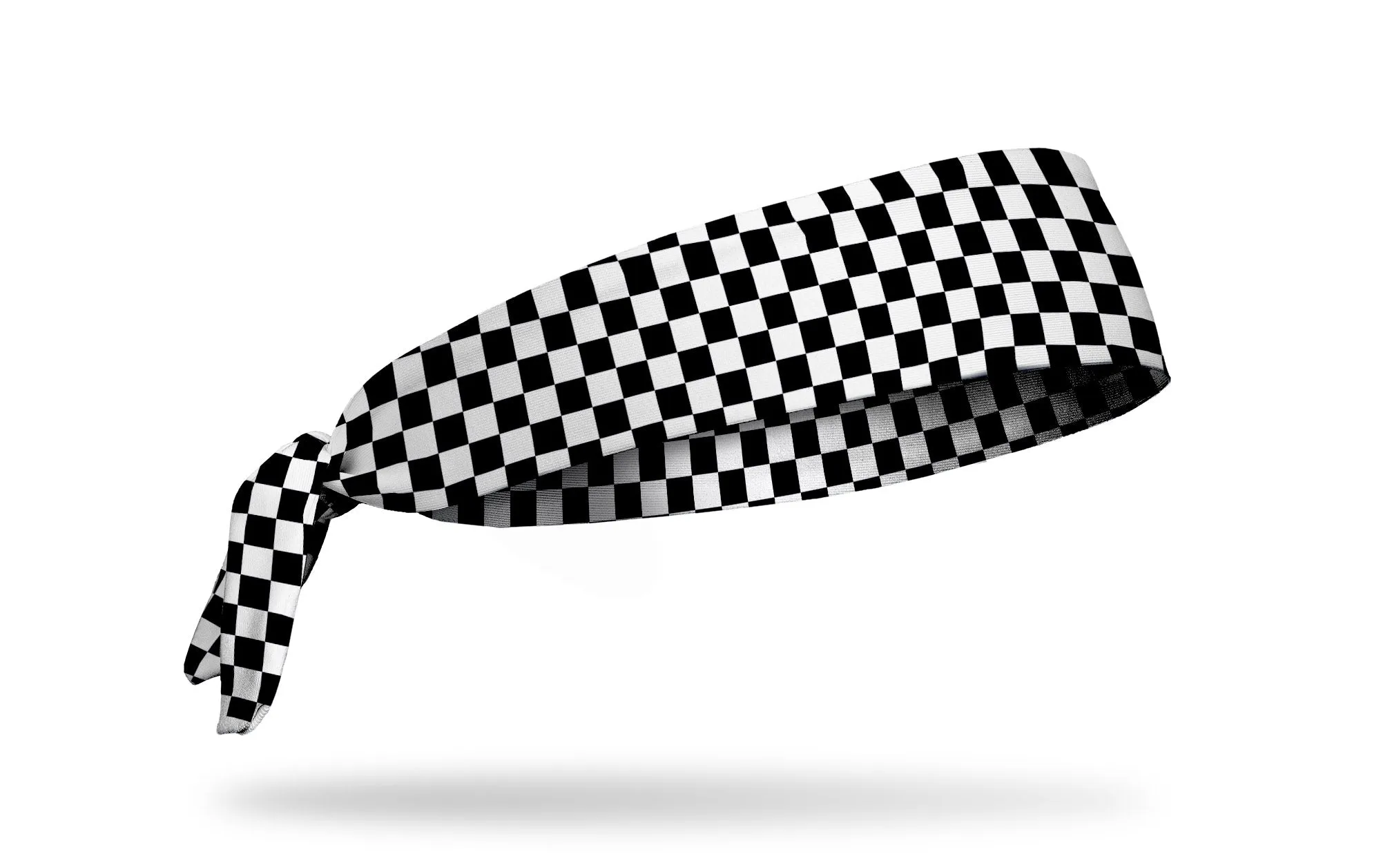 Checkered Tie Headband