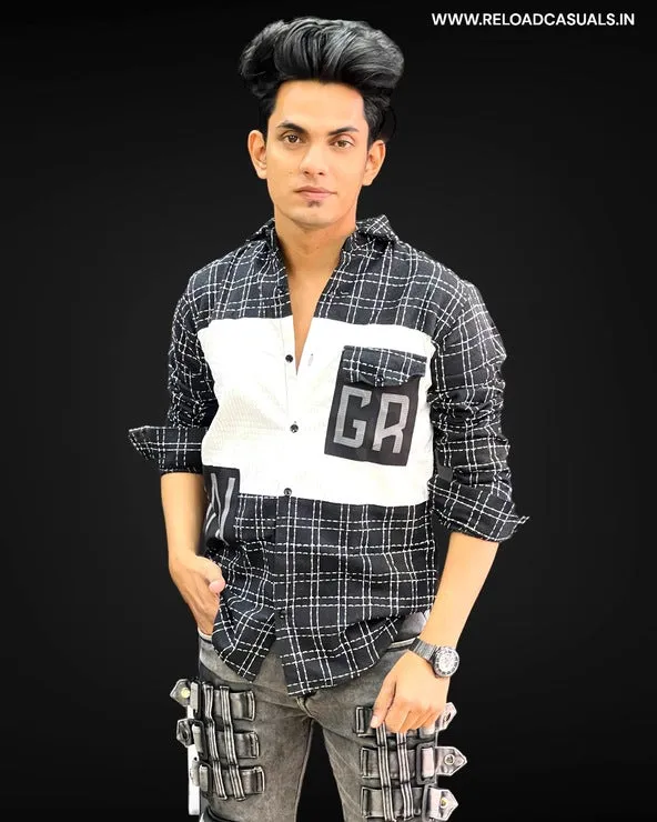 Checks GR Patch Shirt