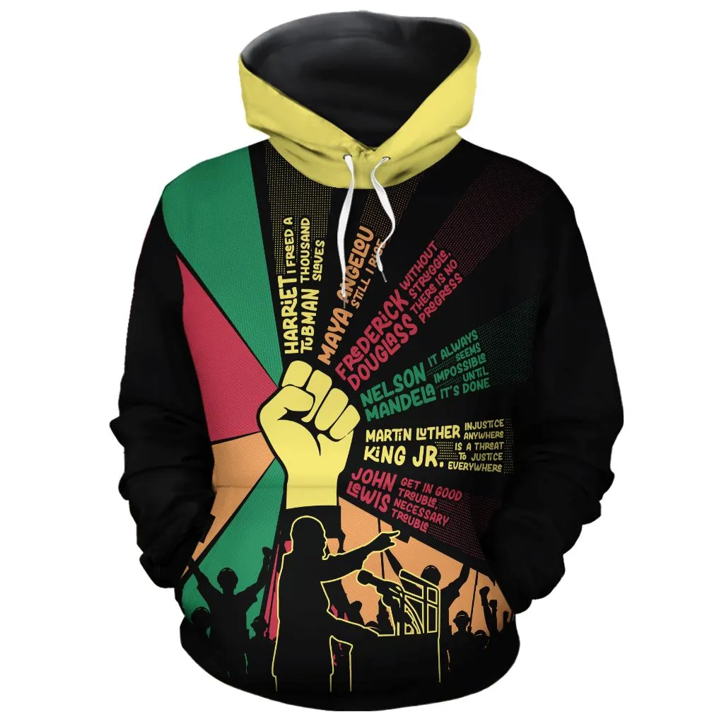 Civil Rights Awakening All-over Hoodie and Joggers Set