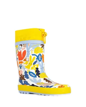 Clarks Puddles Gumboots - Yellow