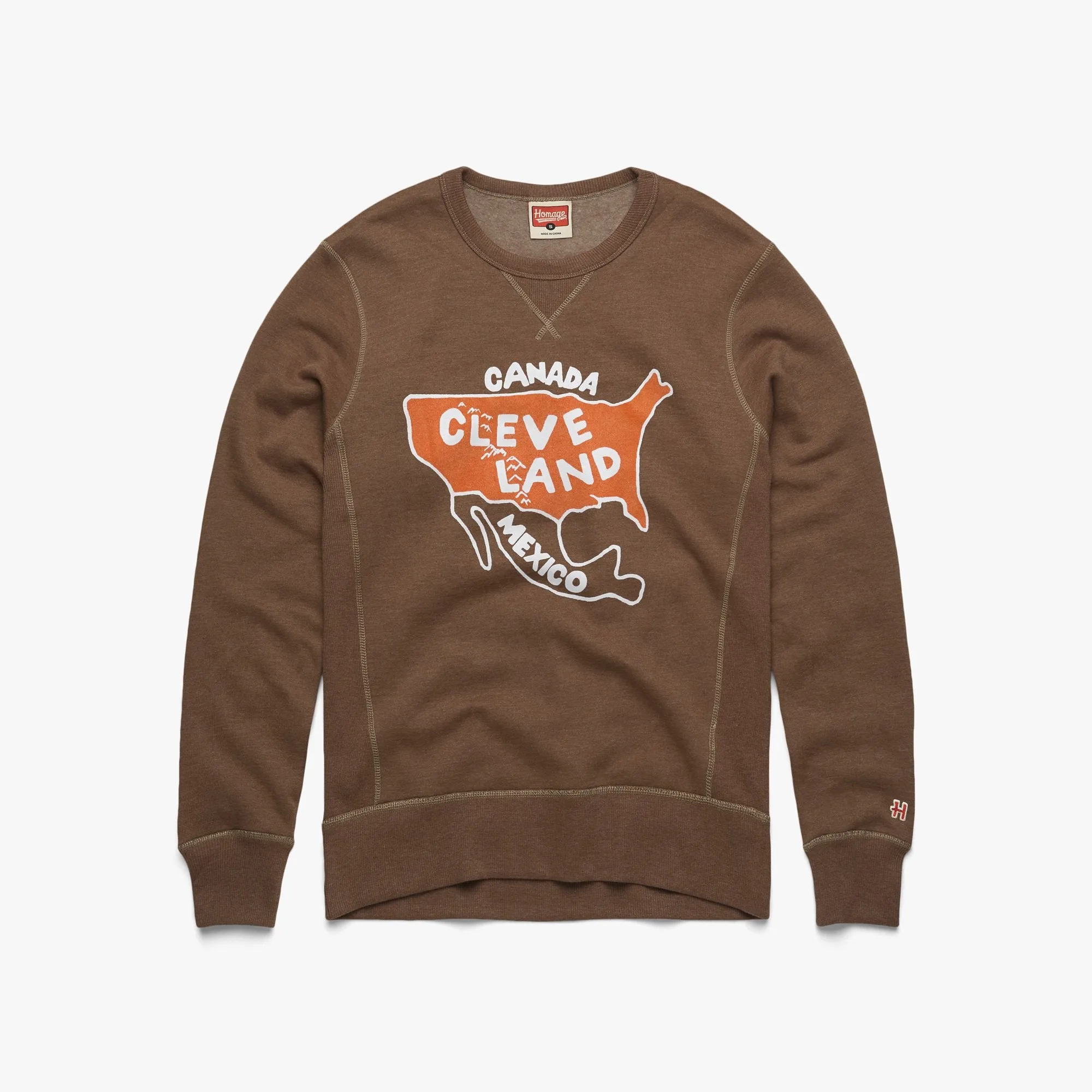 Cleveland: Center of the Universe V-Stitch Crewneck