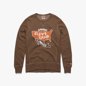 Cleveland: Center of the Universe V-Stitch Crewneck