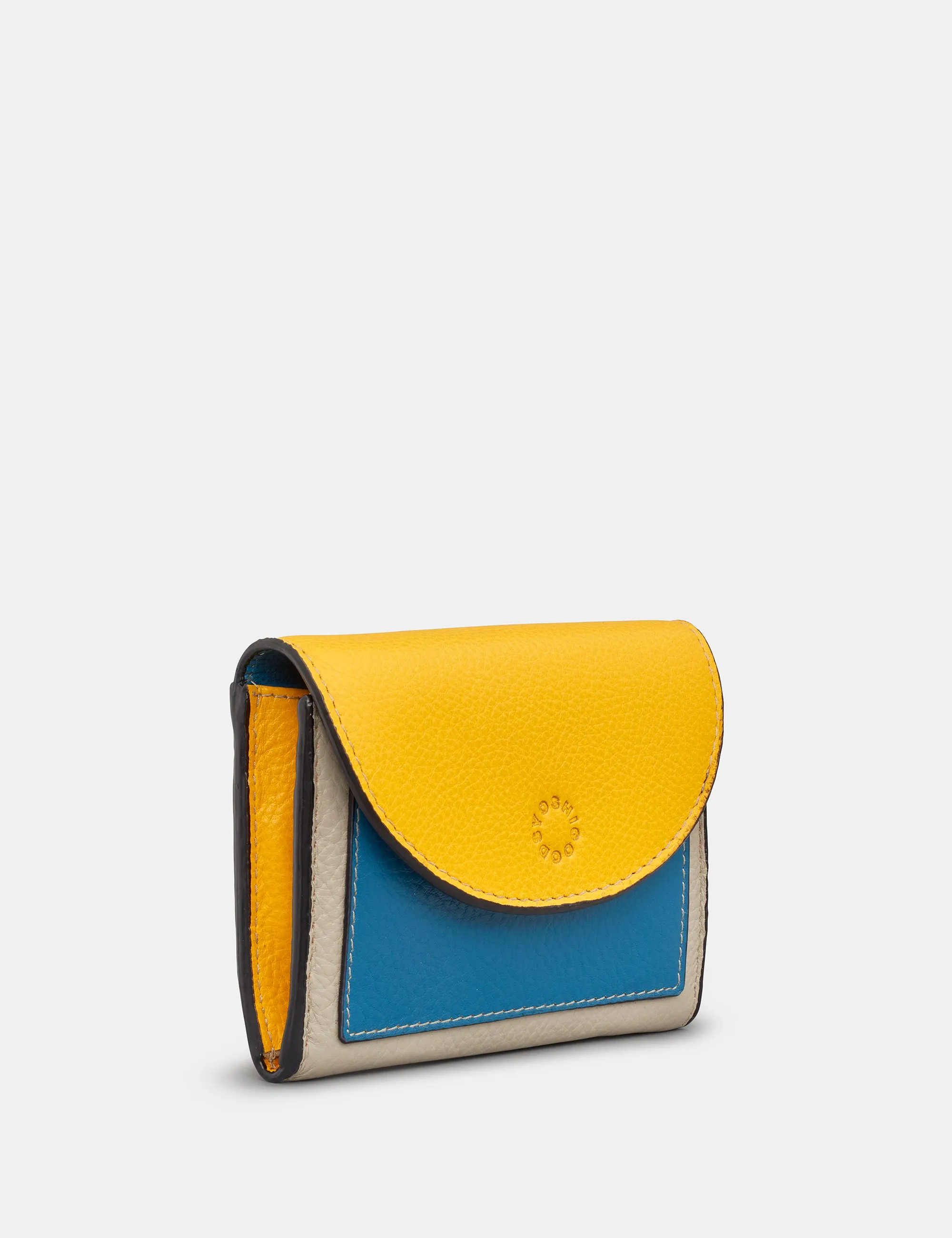 Coastal Colour Block Haworth Flap Over Purse