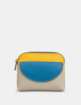 Coastal Colour Block Tatum Zip Top Purse