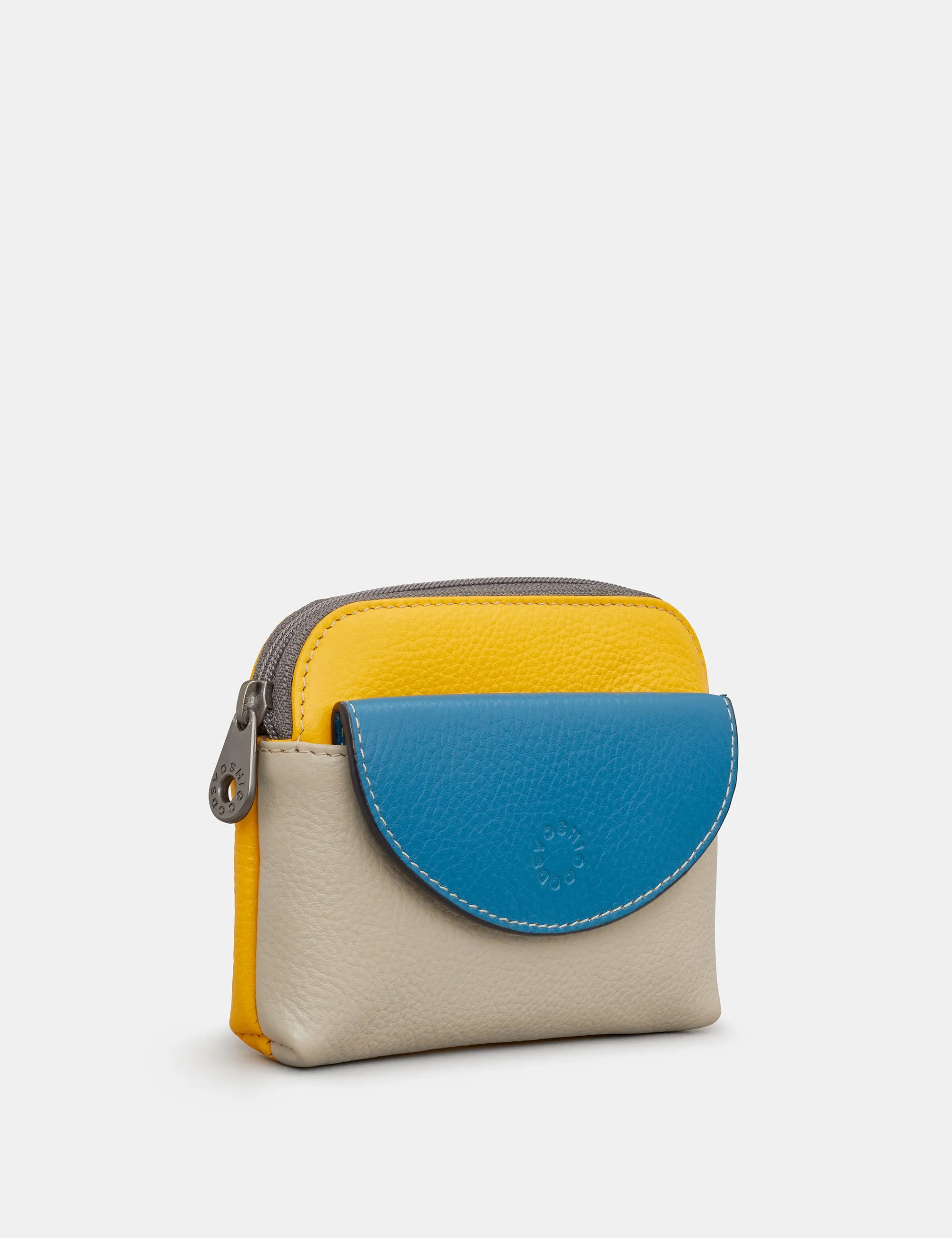 Coastal Colour Block Tatum Zip Top Purse