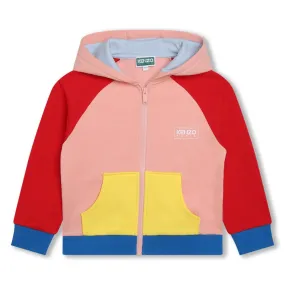 Colourblock Zip-Up Hoodie