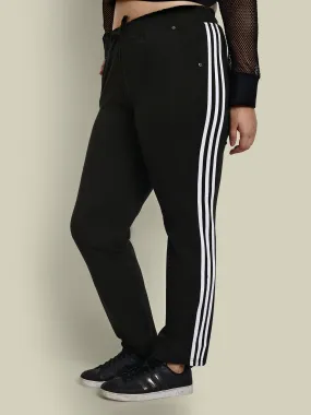 Cotton Rich Side Stripes Joggers Pants