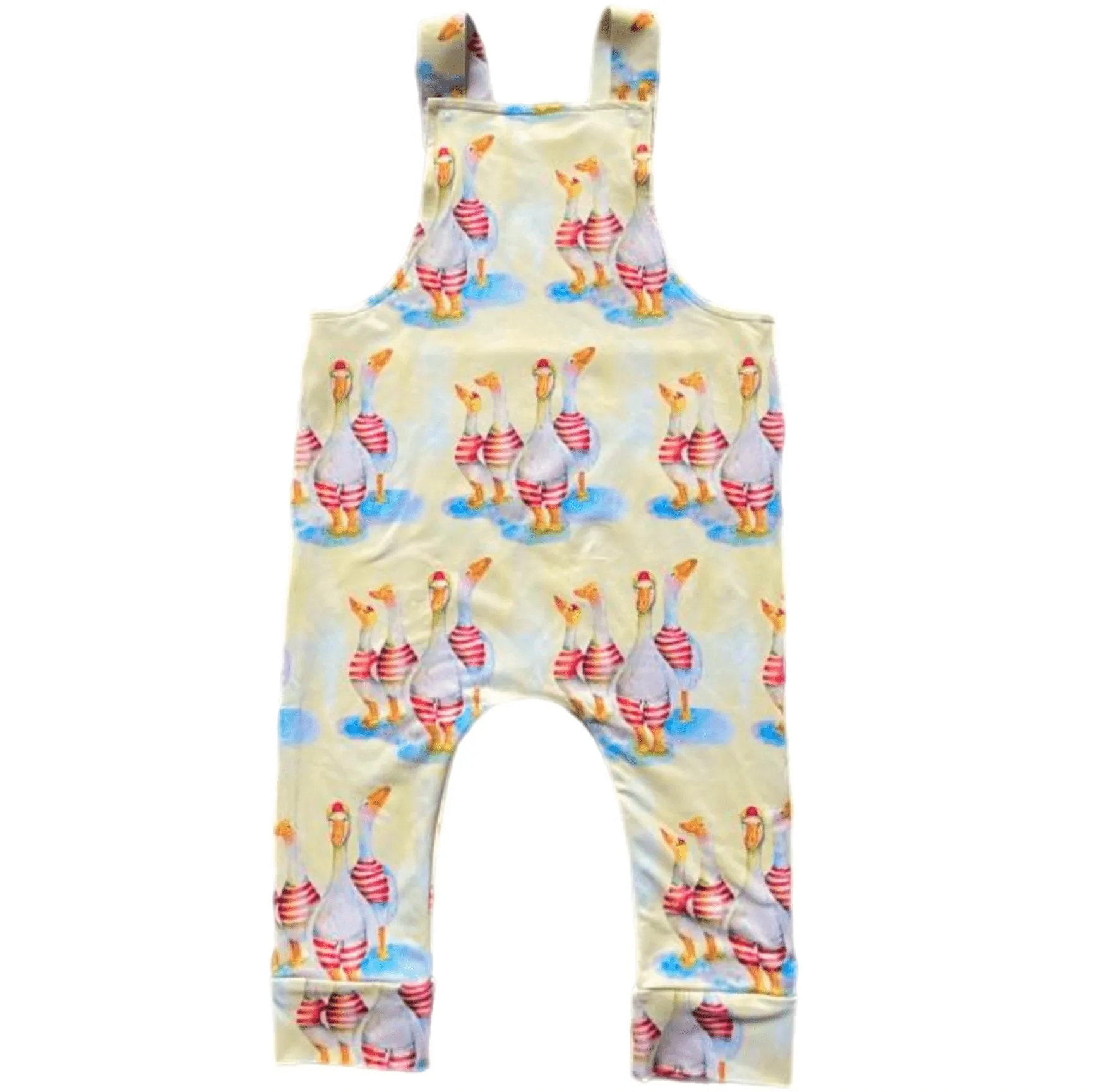 Dapper Ducks Long Leg Overalls