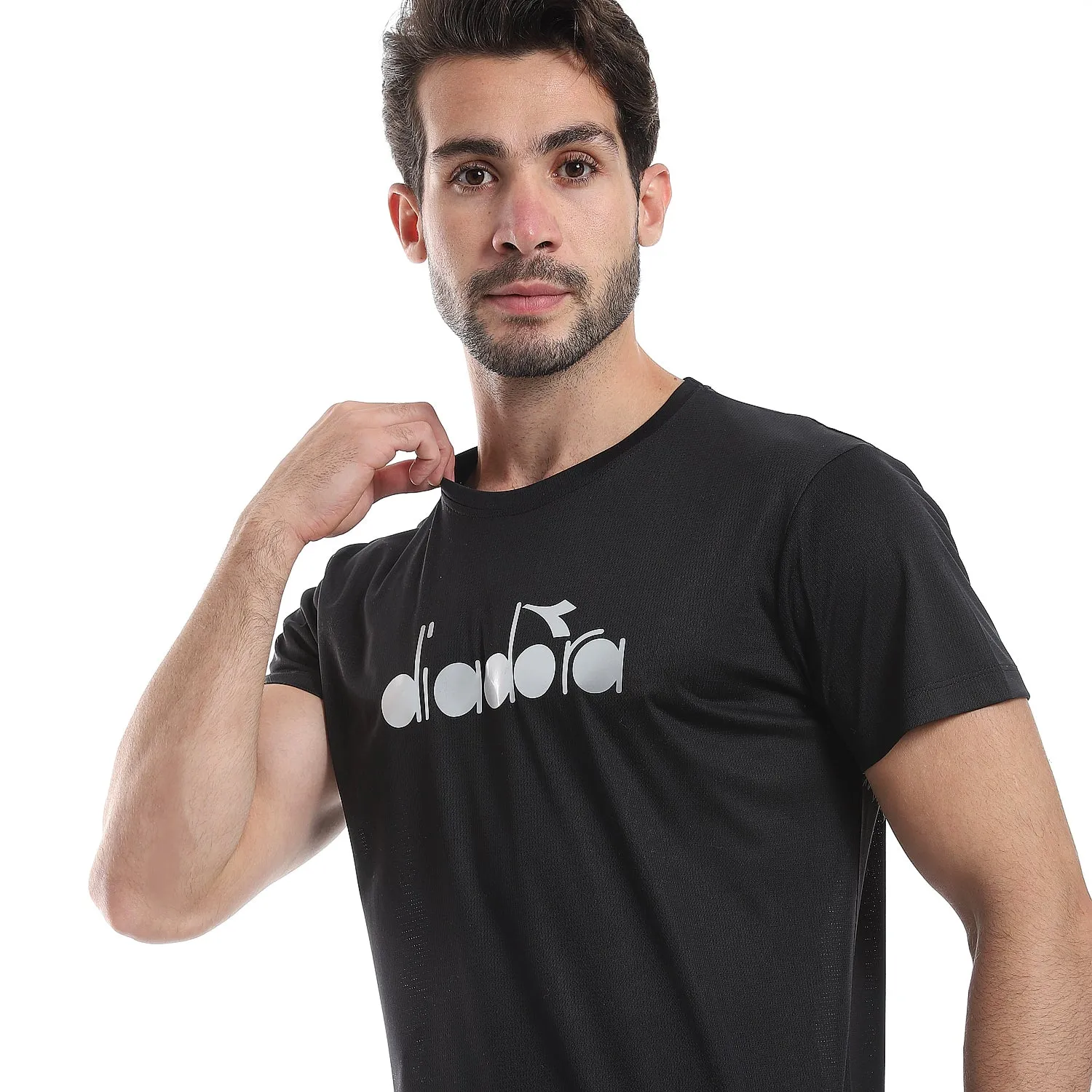 Diadora Men Sports Printed T-Shirt