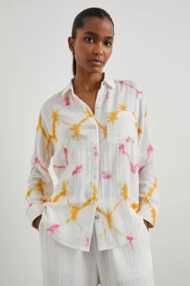 ELLIS NEON KALEIDOSCOPE LONG SLEEVE SHIRT