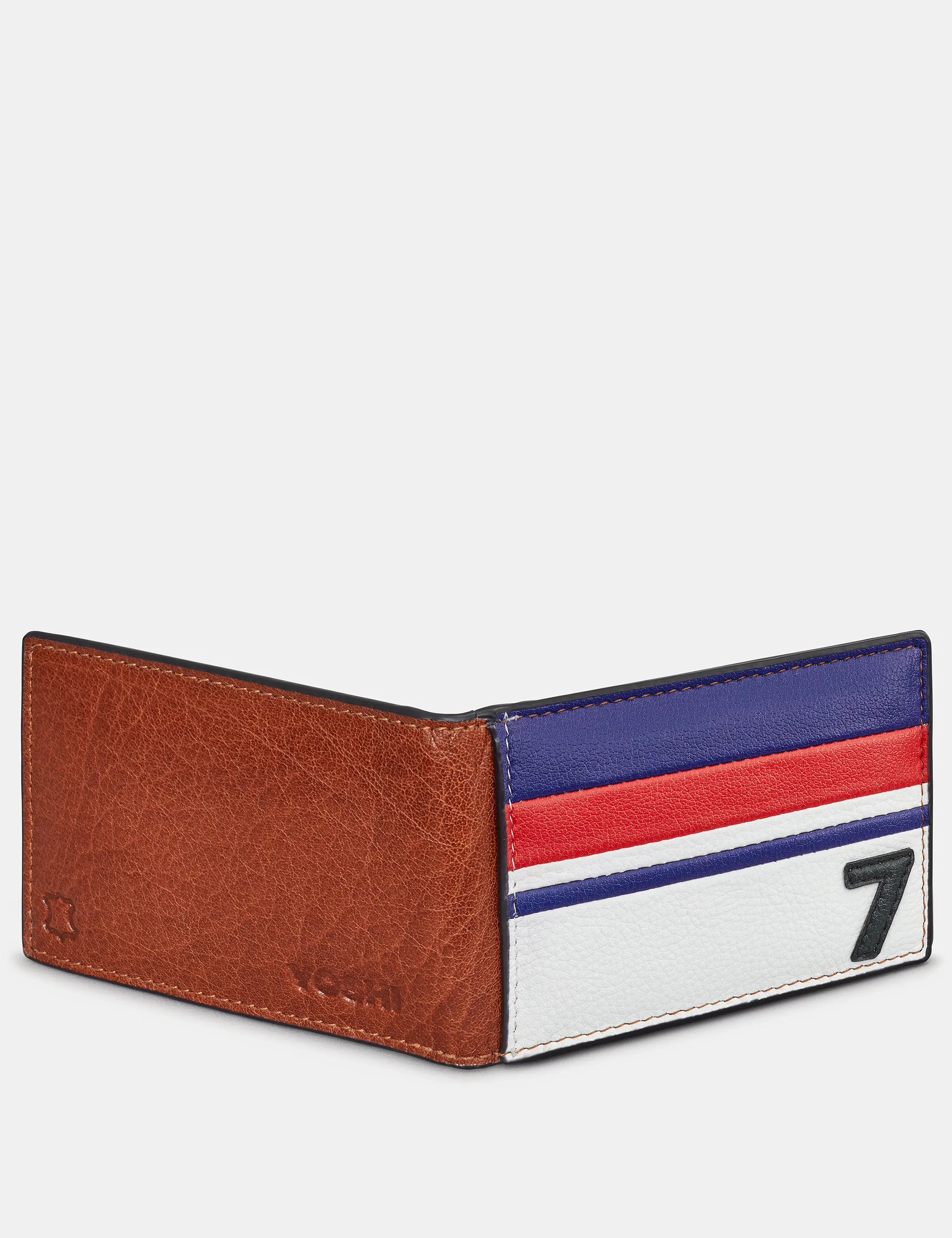 England Legends 7 Leather Travel Pass Holder