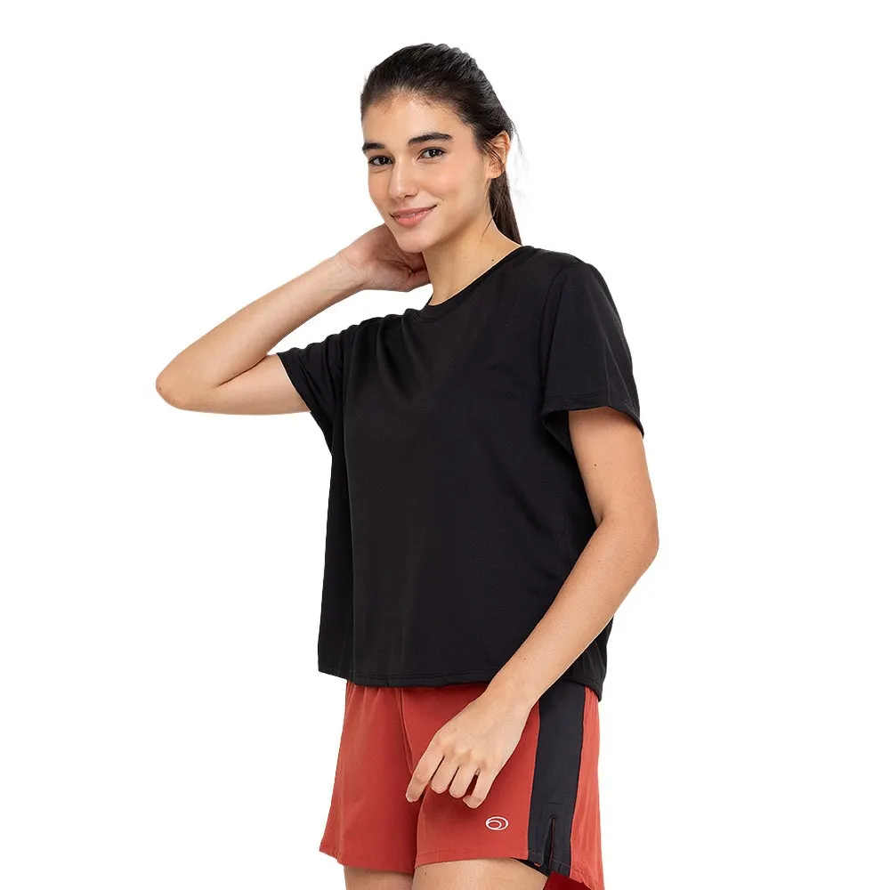 Equipe Women's TECH-DRY Athletic T-Shirt Black