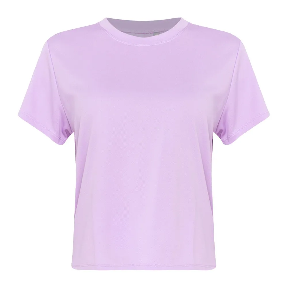 Equipe Women's TECH-DRY Athletic T-Shirt Light Purple