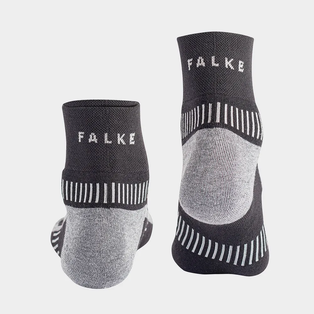 Falke Unisex Stride Hidden Sock Black/Multi _ 180723 _ Black