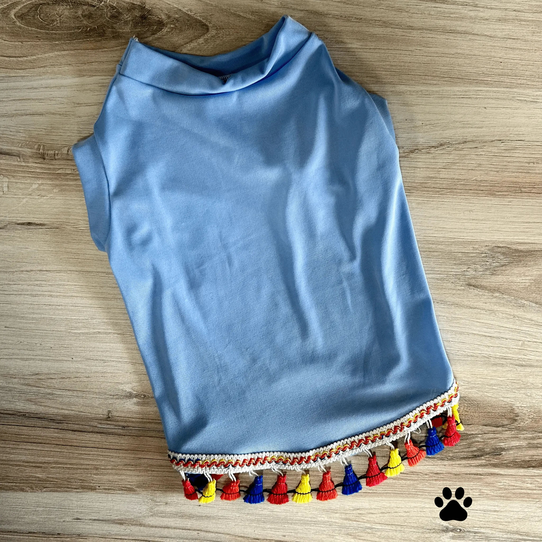 Fiesta Tasseled Dog Shirt