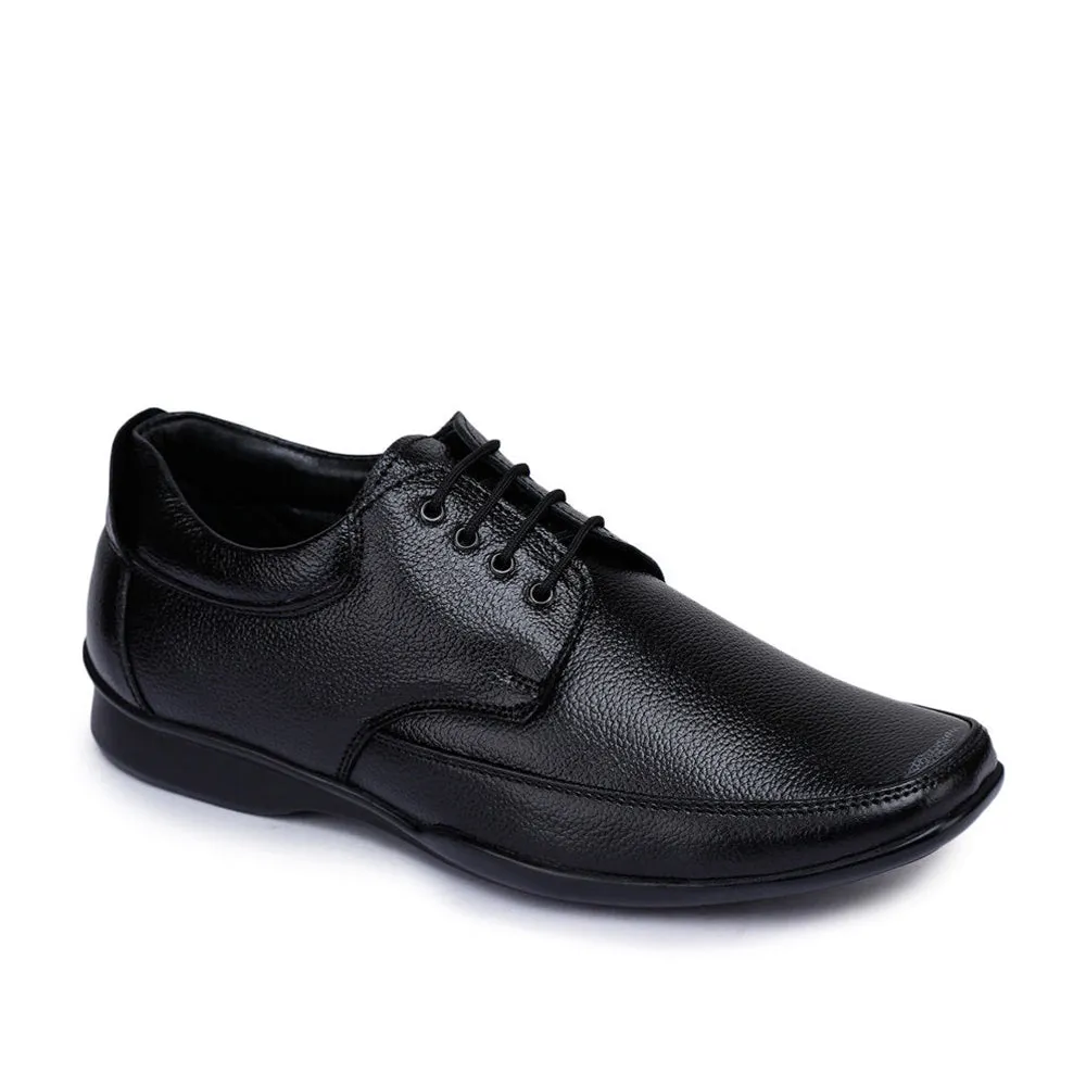 Fortune (Black) Classic Oxford Shoes For Men HOL-20 By Liberty