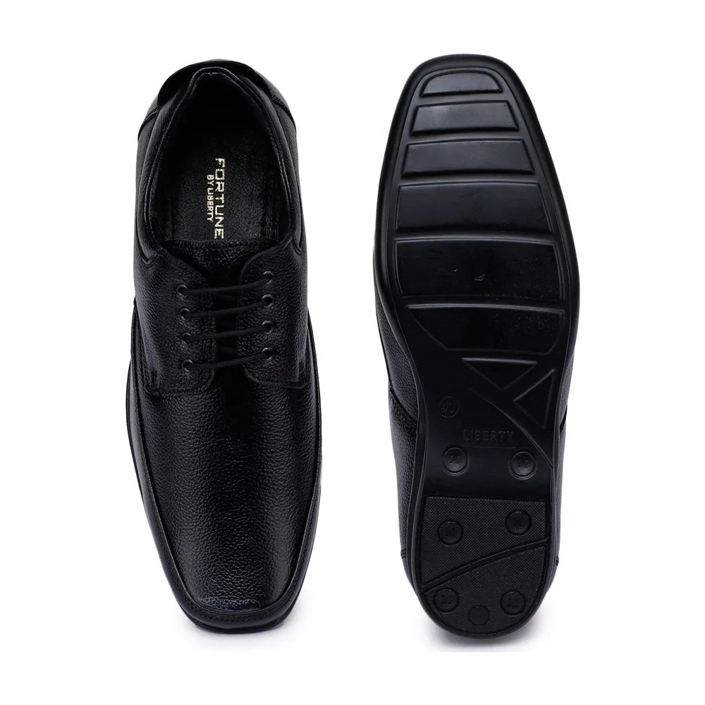 Fortune (Black) Classic Oxford Shoes For Men HOL-20 By Liberty