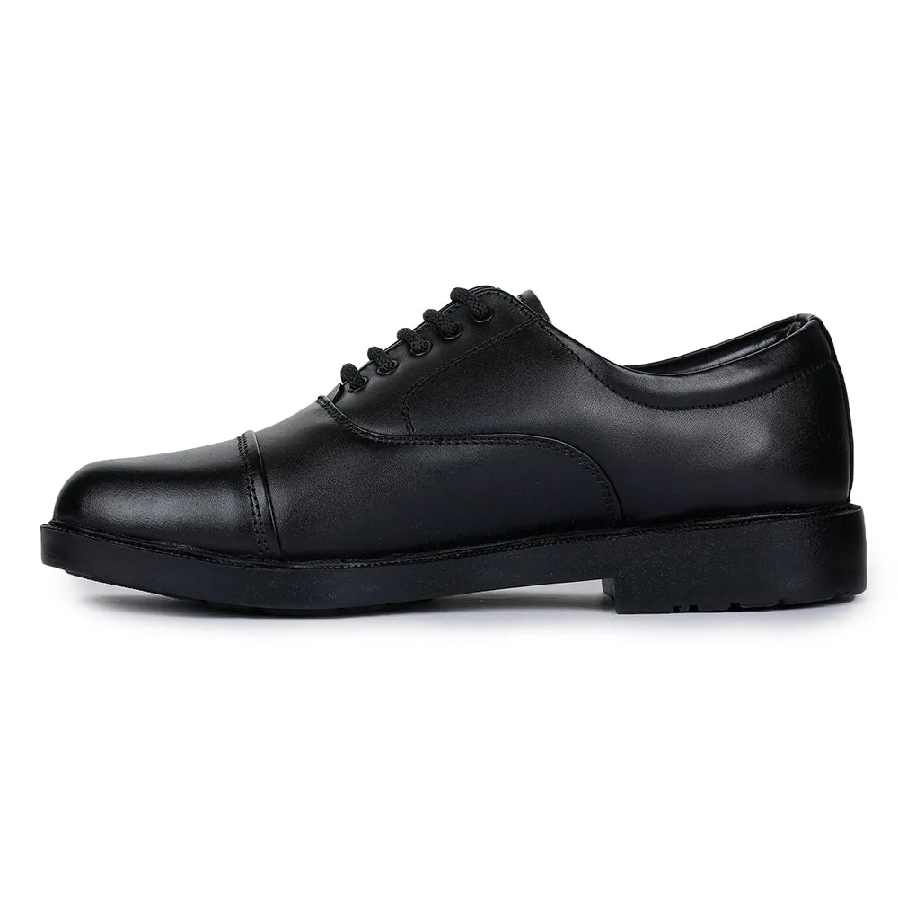 Fortune (Black) Classic Oxford Shoes For Men Police-14 By Liberty