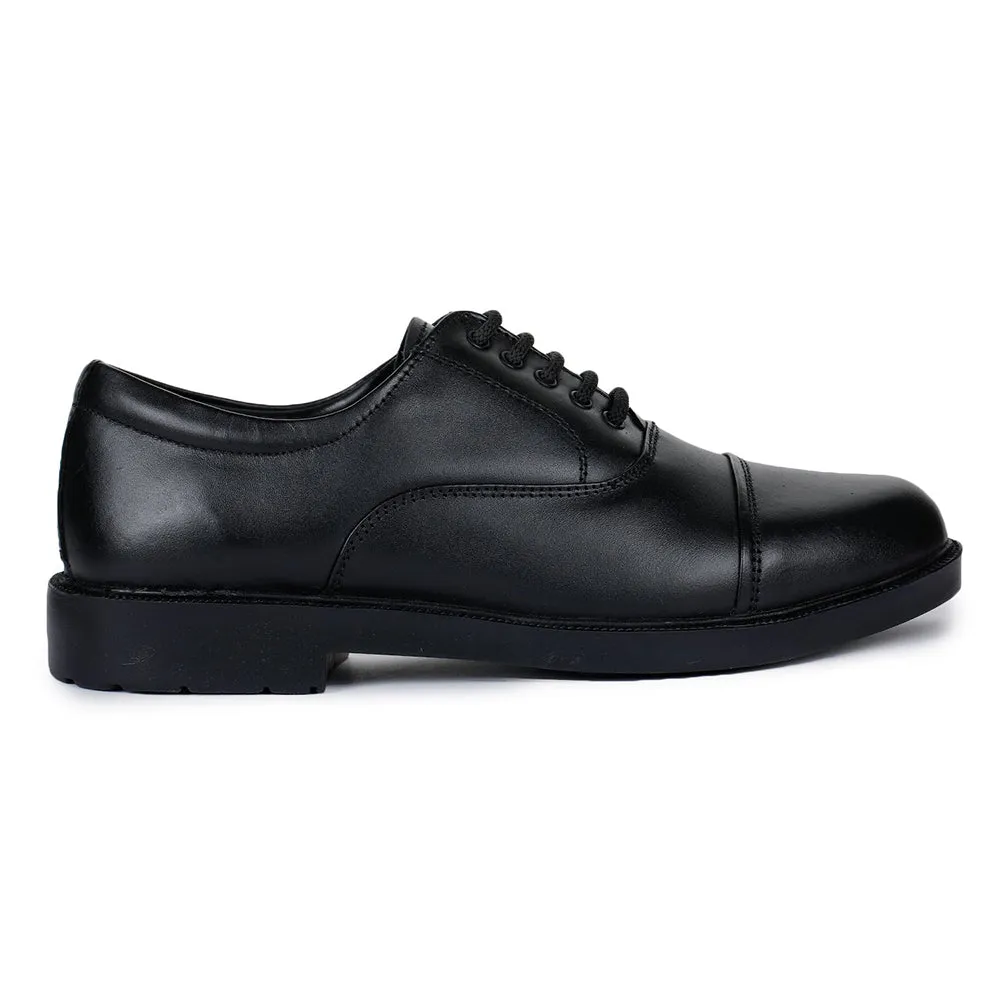 Fortune (Black) Classic Oxford Shoes For Men Police-14 By Liberty