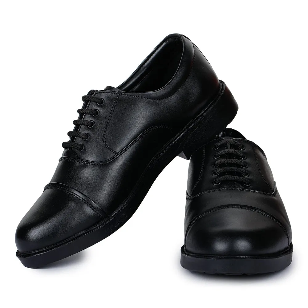 Fortune (Black) Classic Oxford Shoes For Men Police-14 By Liberty