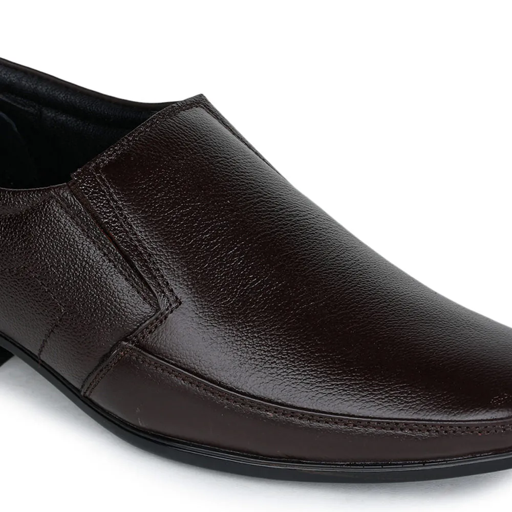 Fortune (Brown) Classic Loafer Shoes For Men HOL-15 By Liberty